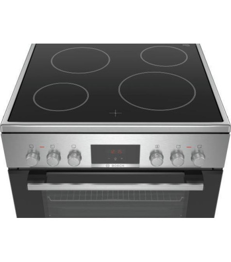 Κουζίνα Κεραμική Bosch HKR390050 Inox Α