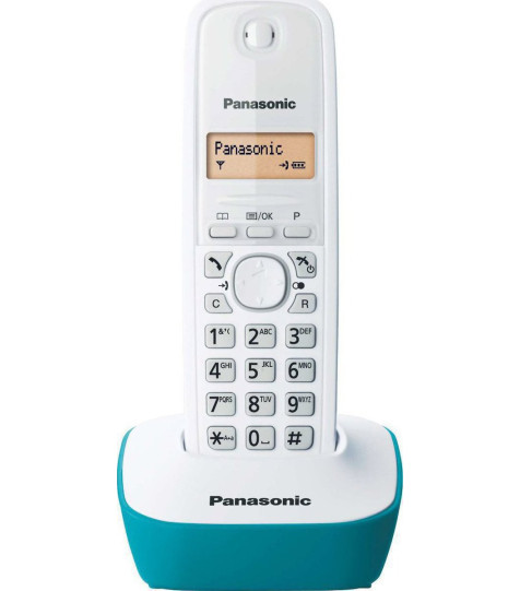 Ασύρματο Τηλέφωνο Panasonic KX-TG1611 Λευκό/Μπλέ