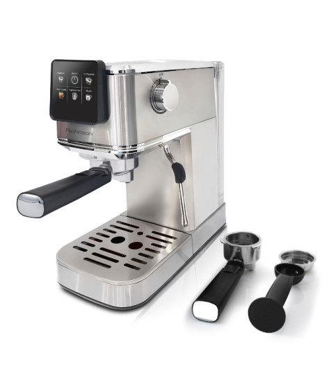 Καφετιέρα Espresso Rohnson MOD R-98016 Ασημί