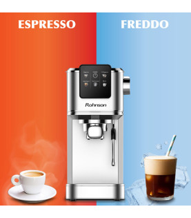 Καφετιέρα Espresso Rohnson MOD R-98016 Ασημί